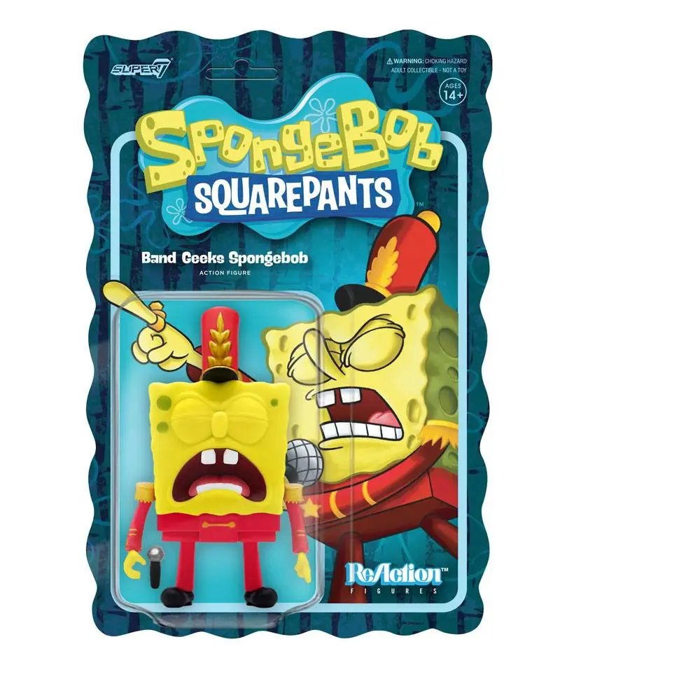 SpongeBob SquarePants ReAction Action Figure Band Geeks SpongeBob 10 cm product photo