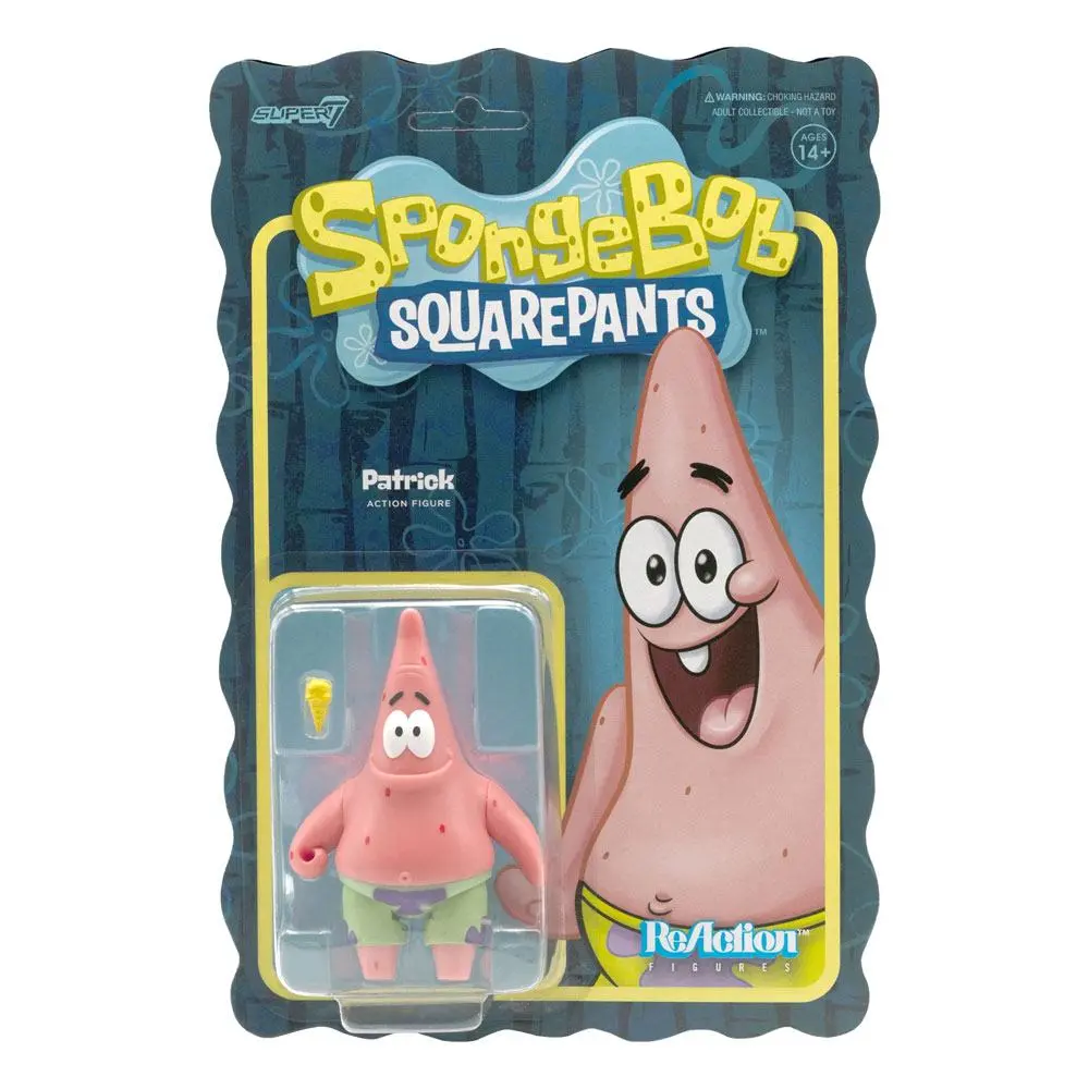 SpongeBob SquarePants ReAction Action Figure Patrick 10 cm product photo