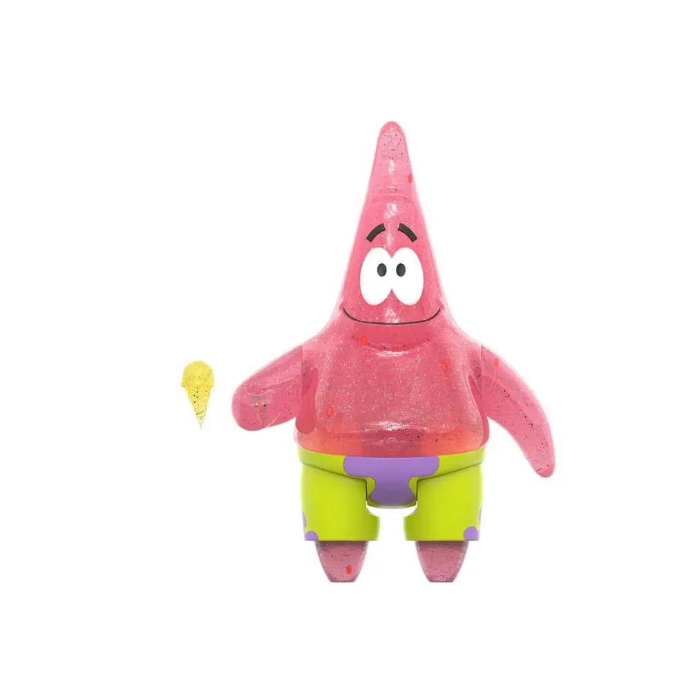 SpongeBob SquarePants ReAction Action Figure 2-Pack SpongeBob &amp; Patrick BFF (Glitter) SDCC22 10 cm product photo