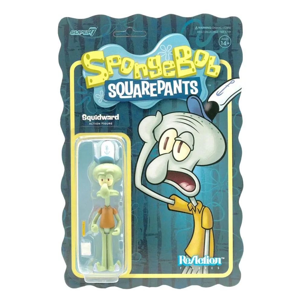 SpongeBob SquarePants ReAction Action Figure Squidward 10 cm product photo