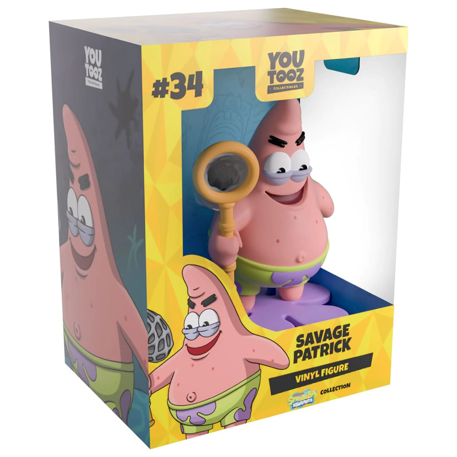 SpongeBob SquarePants Vinyl Figure Savage Patrick 11 cm   product photo