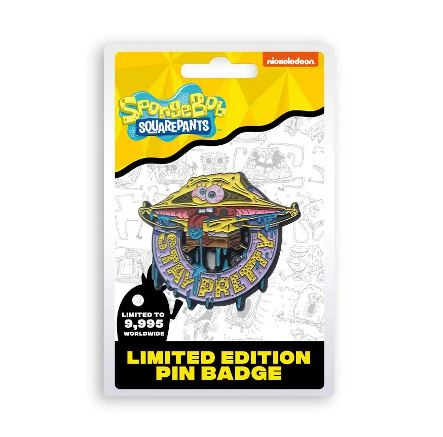 SpongeBob Pin Badge Stay Pretty Limited Edition product photo