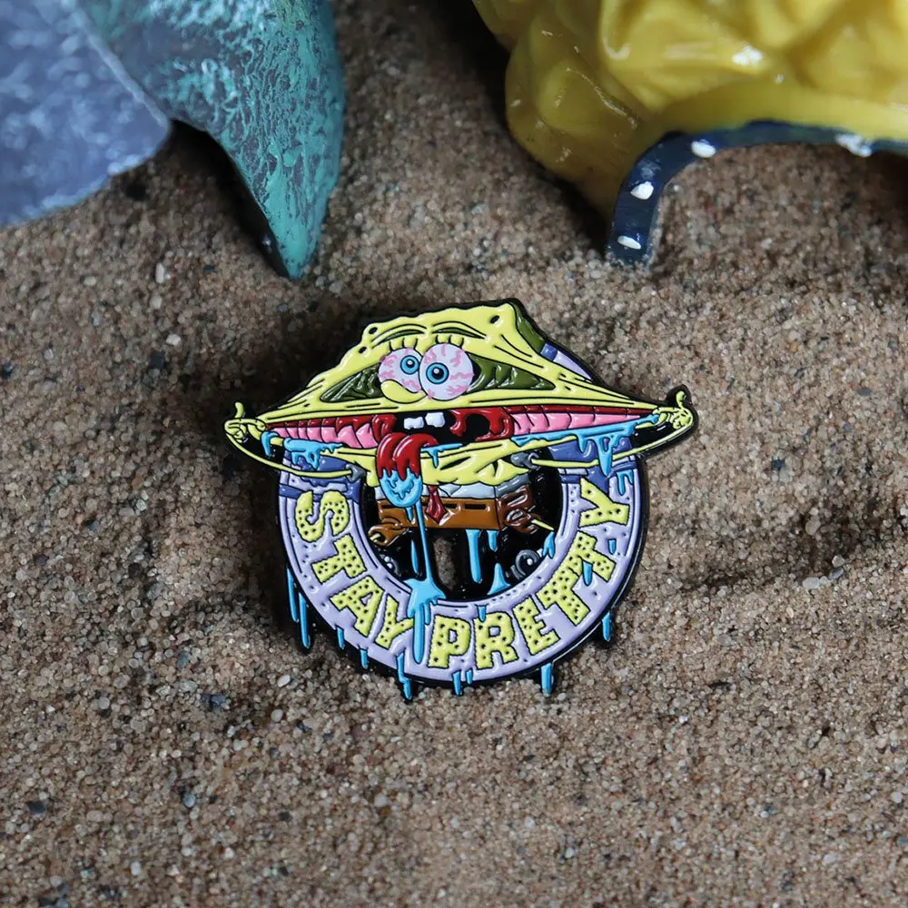 SpongeBob Pin Badge Stay Pretty Limited Edition product photo
