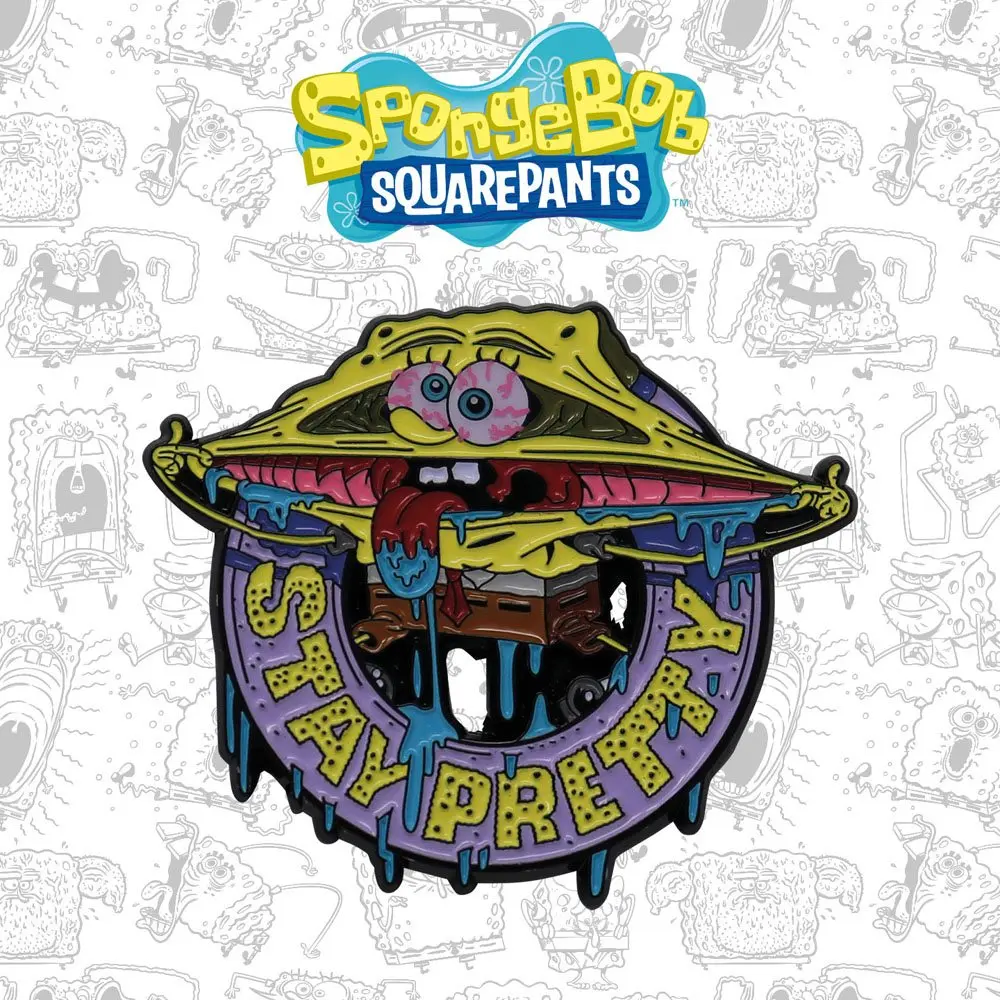 SpongeBob Pin Badge Stay Pretty Limited Edition product photo