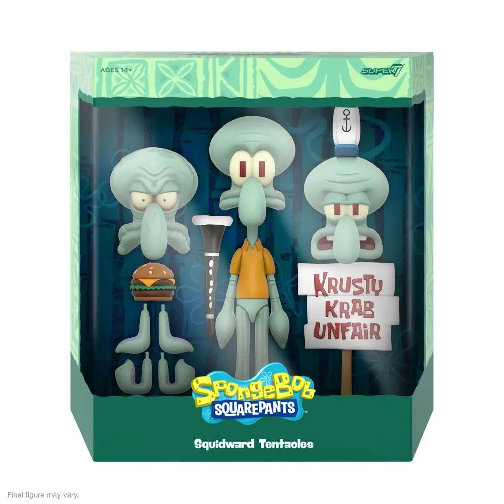 SpongeBob Ultimates Action Figure Squidward 18 cm termékfotó