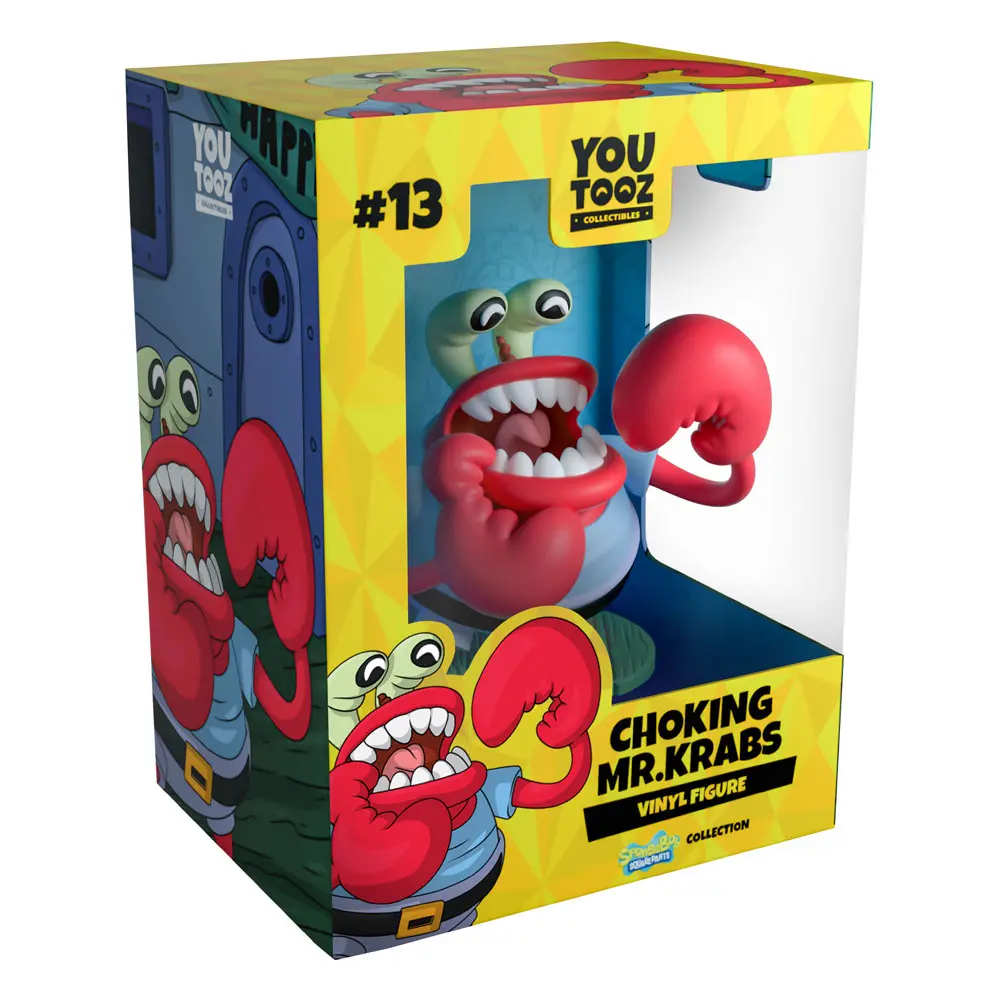 SpongeBob Vinyl Figure Choking Mr. Krabs 9 cm product photo