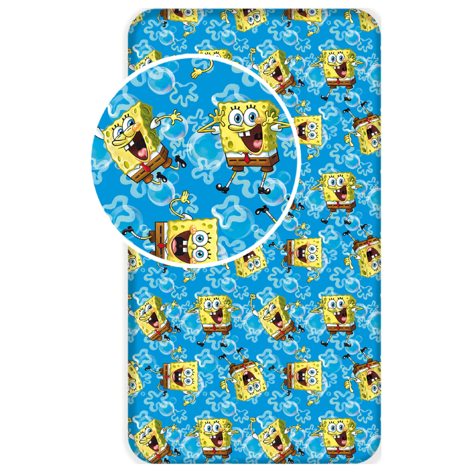 SpongeBob Blue elasticated fitted sheet product photo