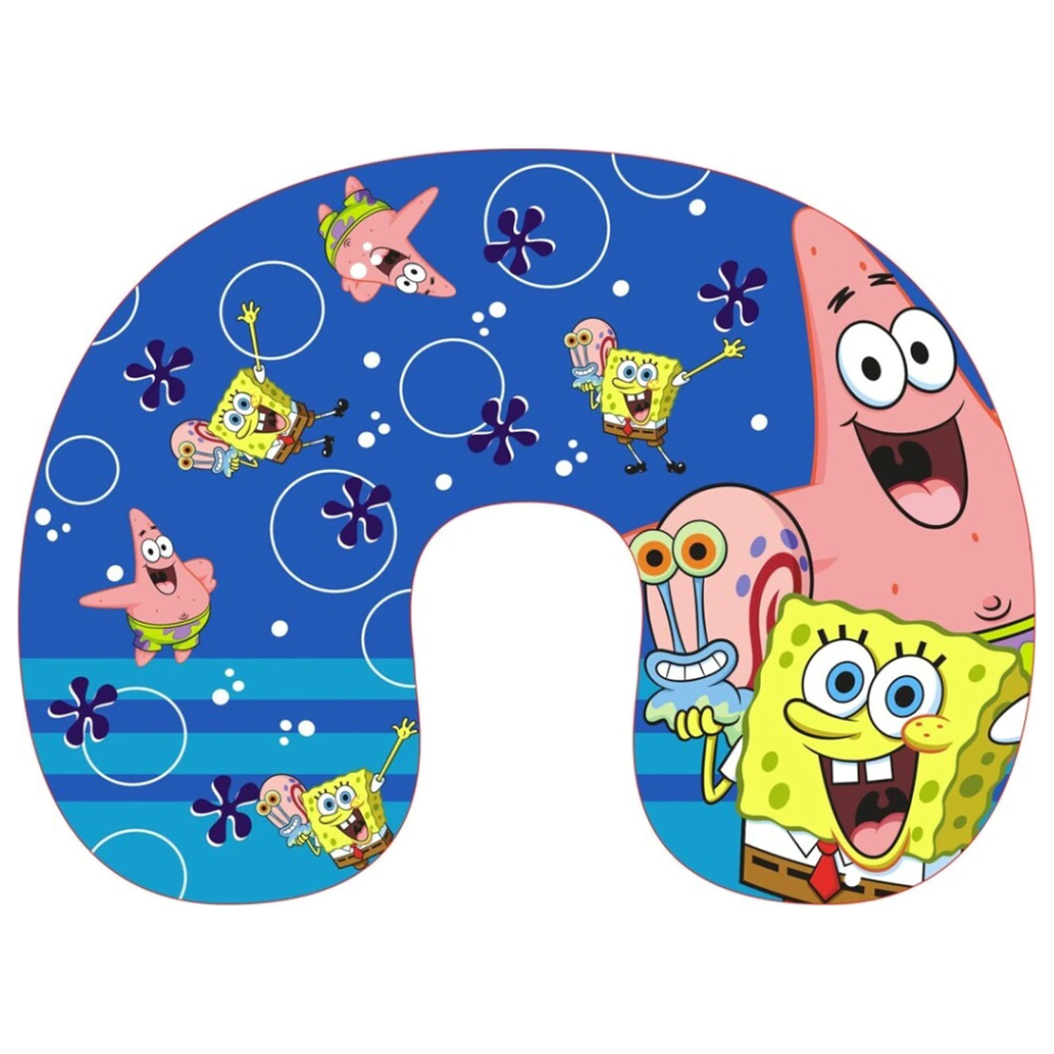 SpongeBob Bubble Fun Travel Pillow, Neck Pillow product photo