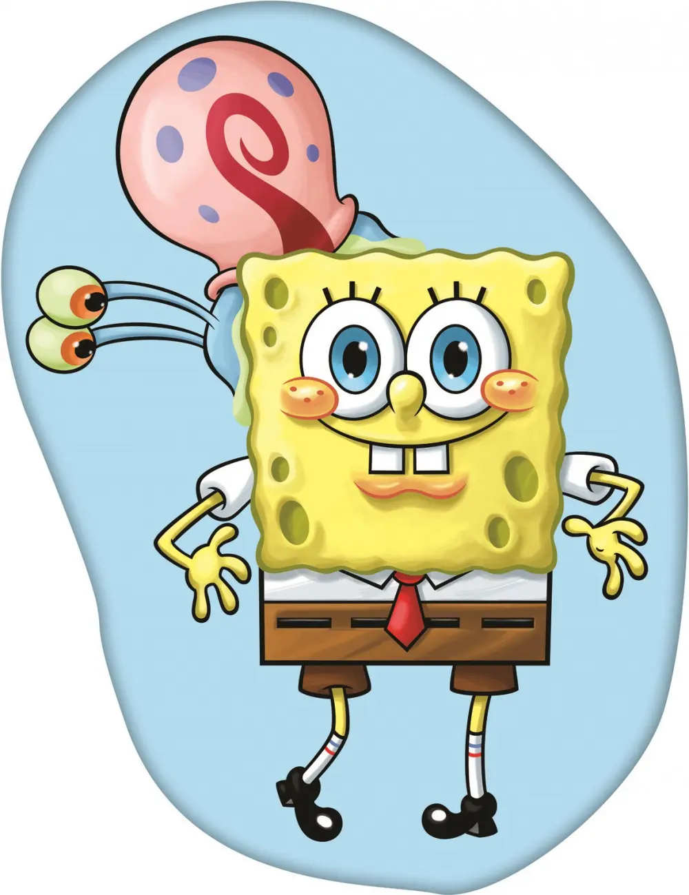 SpongeBob shape cushion 39*42 cm product photo