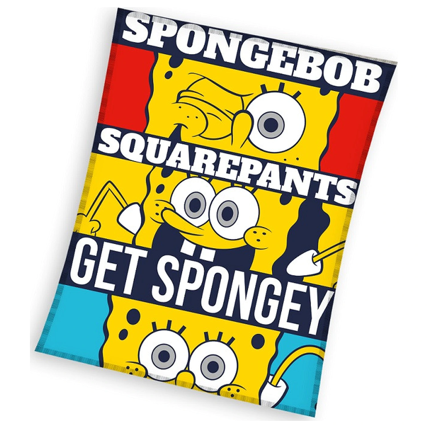 SpongeBob Get Spongey fleece blanket product photo