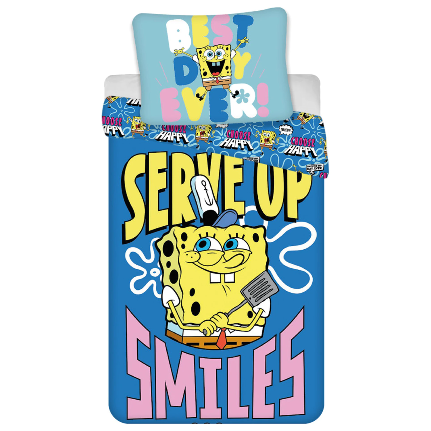 SpongeBob Serve Up Duvet Cover product photo