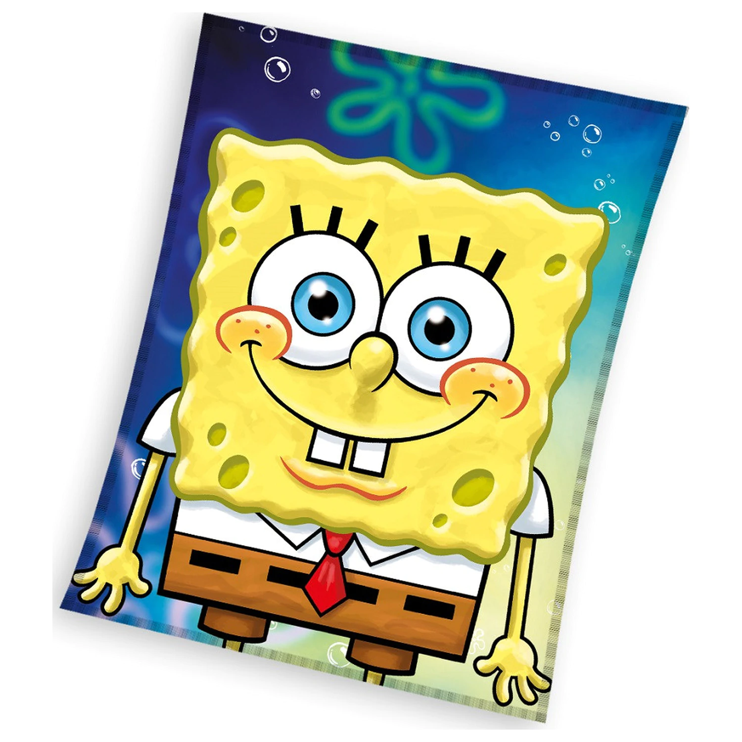 SpongeBob Smile Fleece Blanket product photo