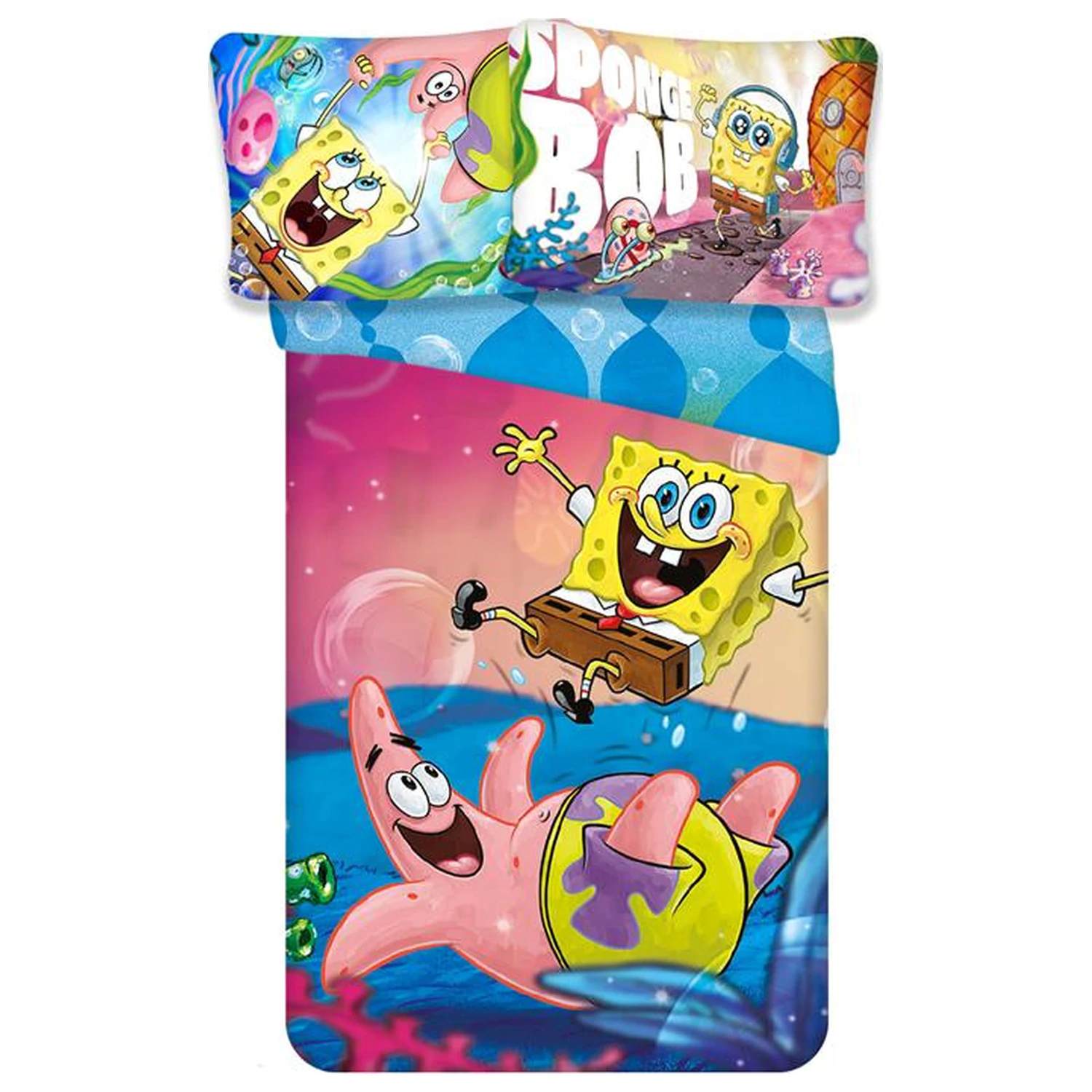 SpongeBob Splash Children's, Preschool Duvet Cover product photo