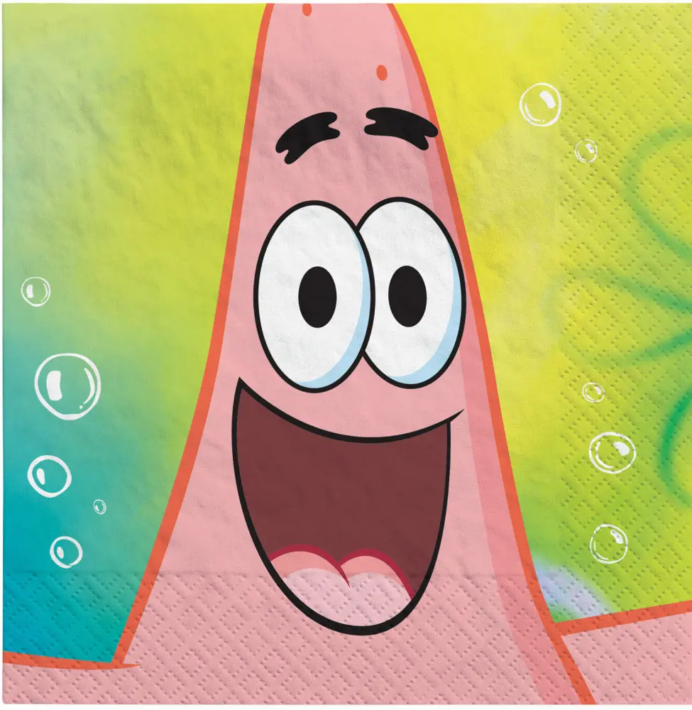 SpongeBob Napkins 16-pack 33x33 cm product photo