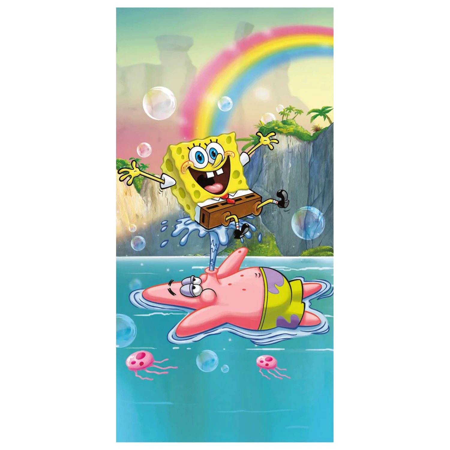 SpongeBob Tropical Duo Towel 70x140cm product photo