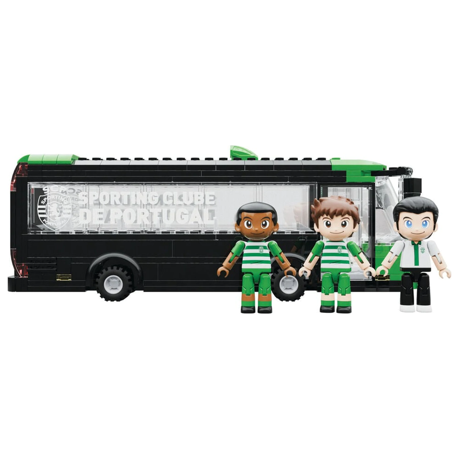 Sporting CP bus set with figures 332pcs product photo