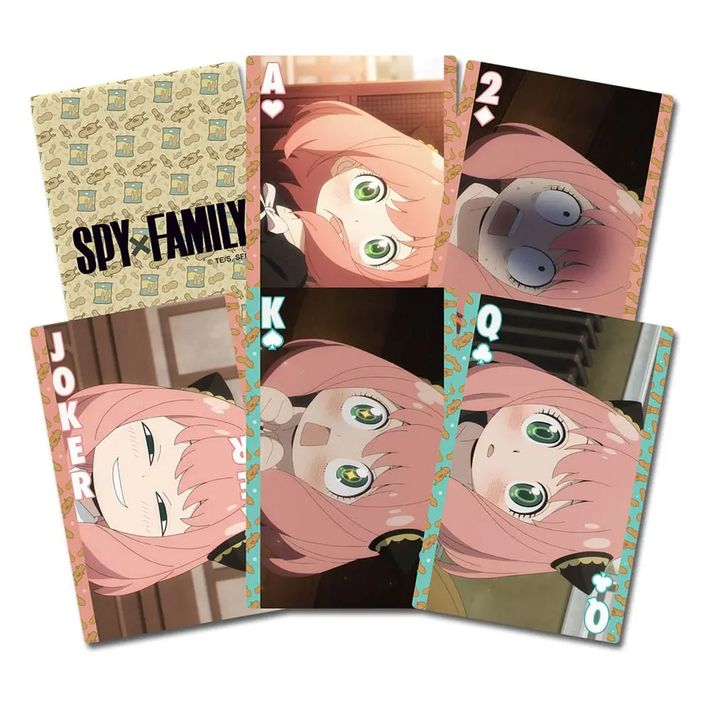 Spy x Family Playing Cards Anya Facial Expressions termékfotó