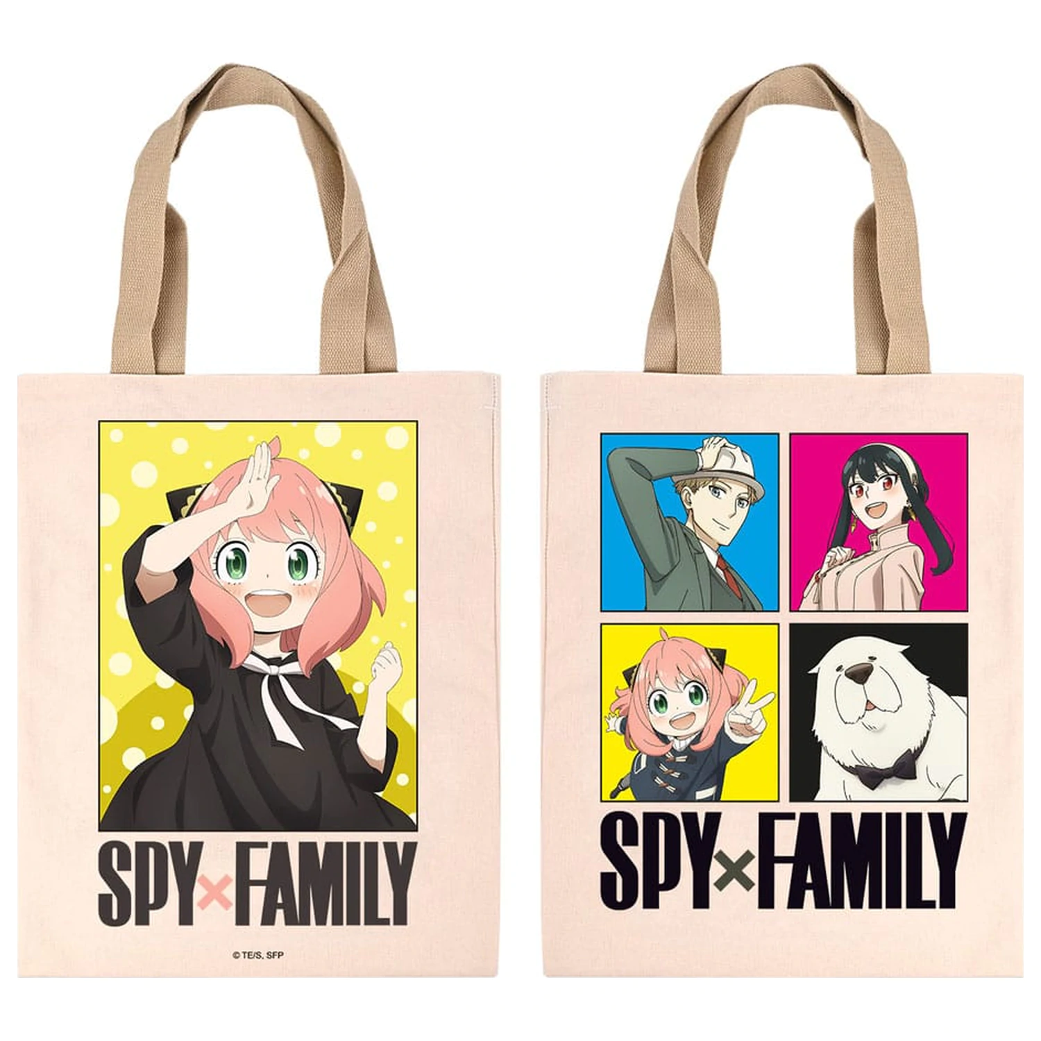 Spy x Family Tote Bag Anya & Family product photo