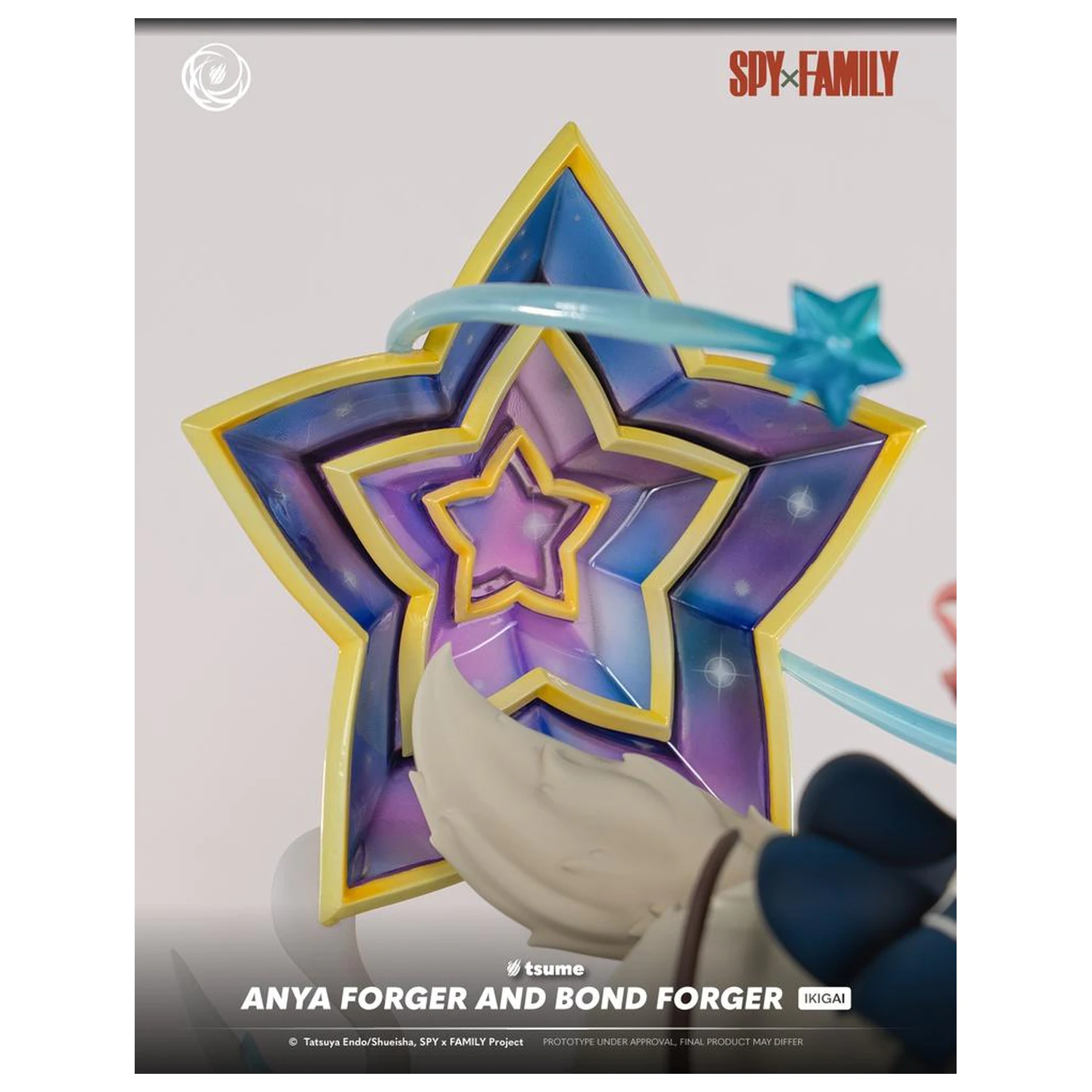 Spy x Family Anya Forger & Bond Statue Ikigai 1/6 By Tsume 32cm product photo