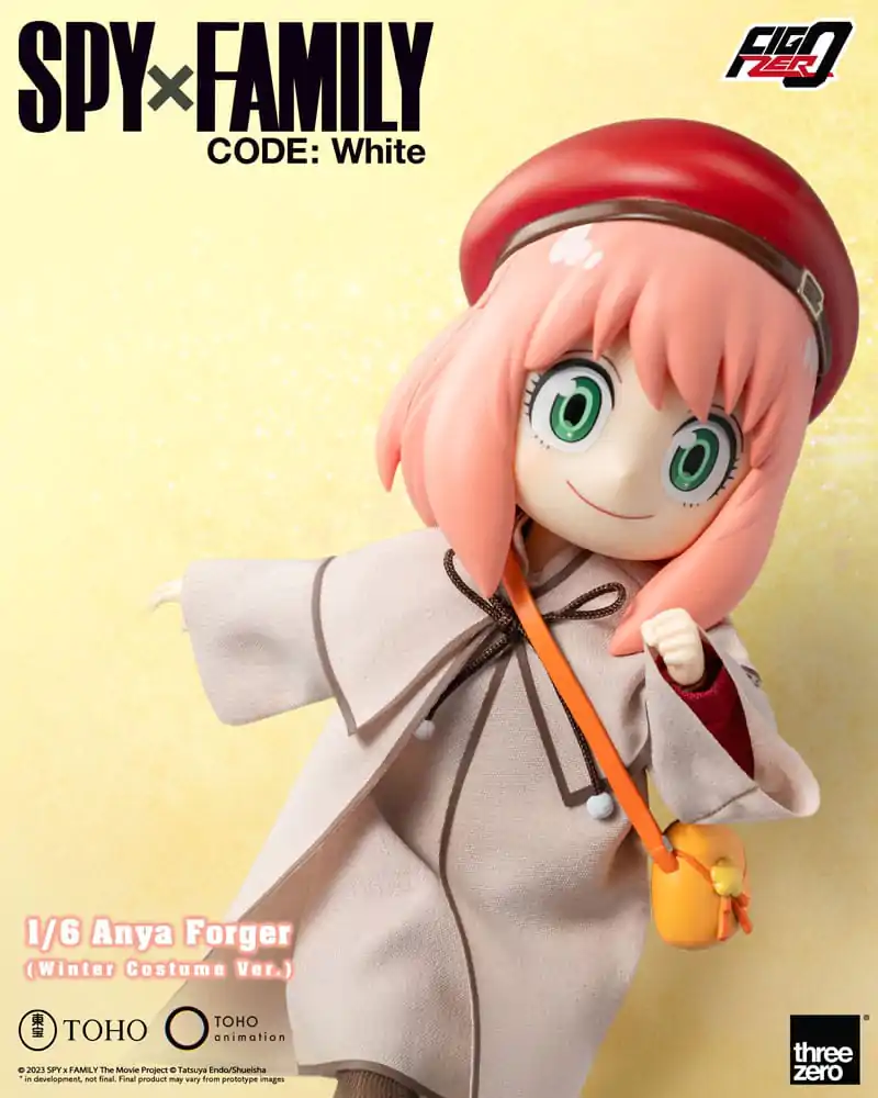 Spy x Family Code: White FigZero Action Figure 1/6 Anya Forger Winter Costume Ver. 17 cm termékfotó