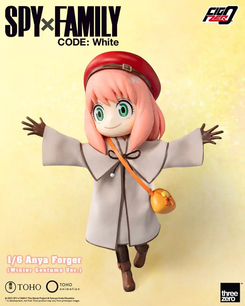 Spy x Family Code: White FigZero Action Figure 1/6 Anya Forger Winter Costume Ver. 17 cm termékfotó