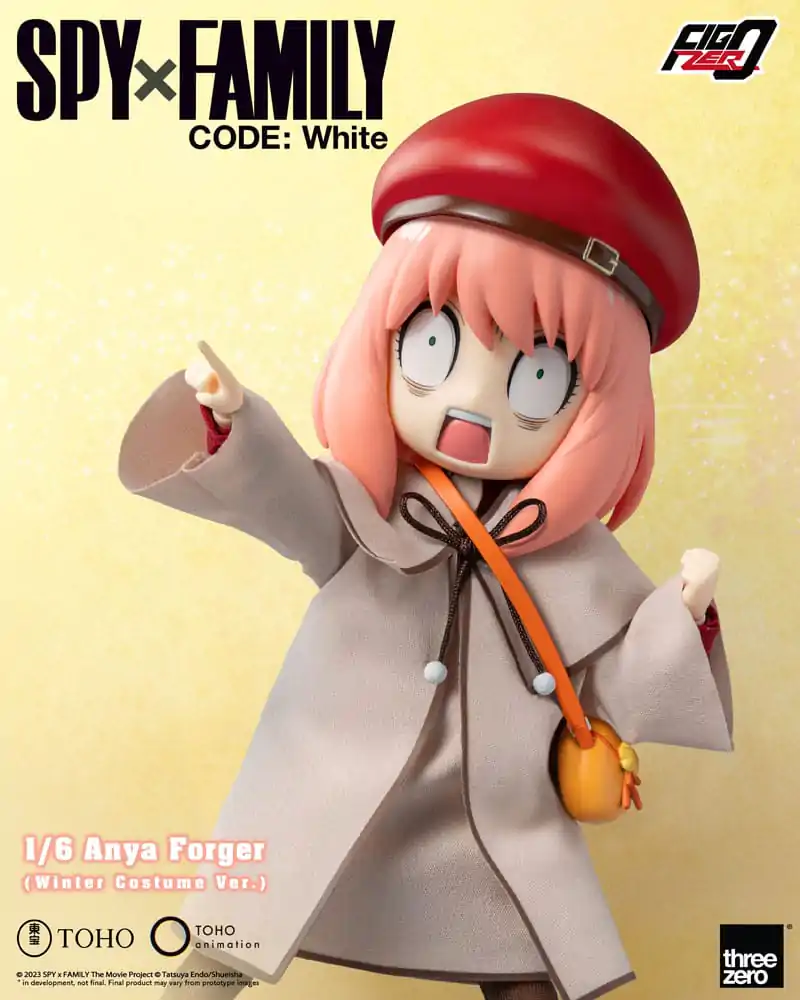 Spy x Family Code: White FigZero Action Figure 1/6 Anya Forger Winter Costume Ver. 17 cm termékfotó