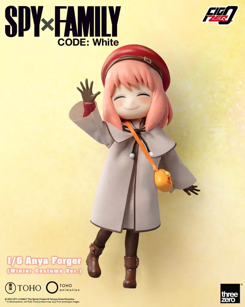 Spy x Family Code: White FigZero Action Figure 1/6 Anya Forger Winter Costume Ver. 17 cm termékfotó