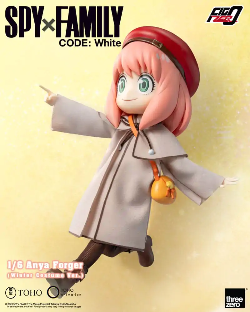 Spy x Family Code: White FigZero Action Figure 1/6 Anya Forger Winter Costume Ver. 17 cm termékfotó