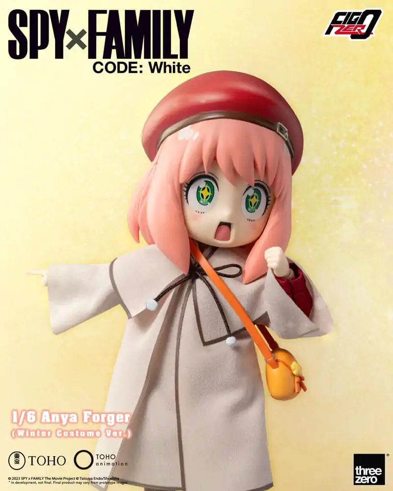 Spy x Family Code: White FigZero Action Figure 1/6 Anya Forger Winter Costume Ver. 17 cm termékfotó