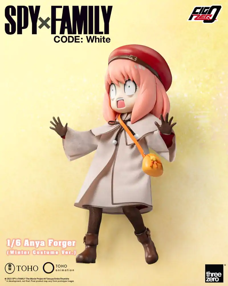 Spy x Family Code: White FigZero Action Figure 1/6 Anya Forger Winter Costume Ver. 17 cm termékfotó