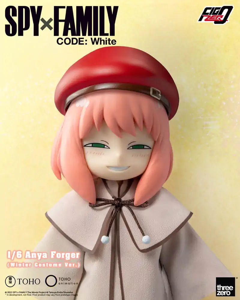 Spy x Family Code: White FigZero Action Figure 1/6 Anya Forger Winter Costume Ver. 17 cm termékfotó