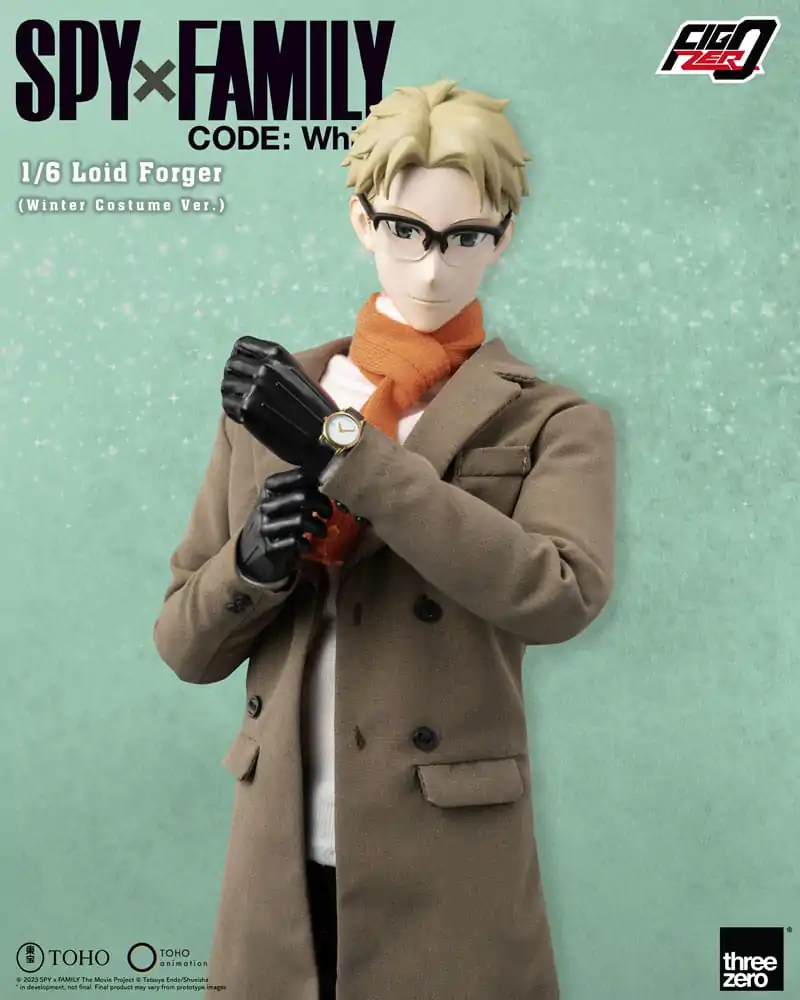 Spy x Family FigZero Action Figure 1/6 Loid Forger (Winter Costume Ver.) 31 cm termékfotó