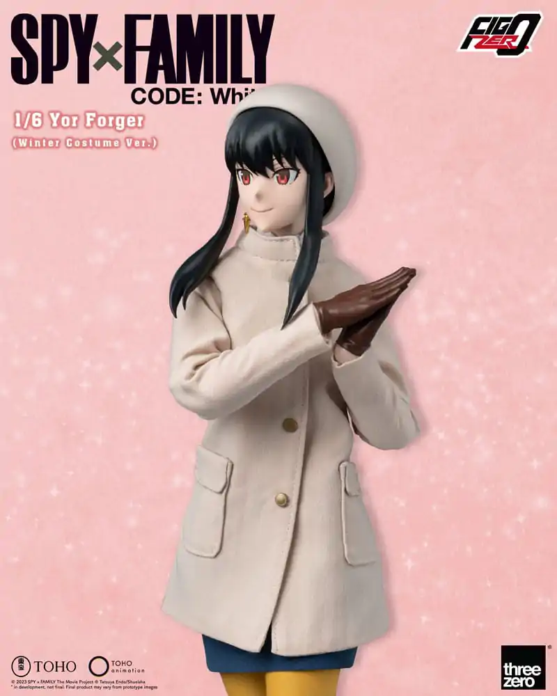 Spy x Family FigZero Action Figure 1/6 Yor Forger (Winter Costume Ver.) 28 cm product photo