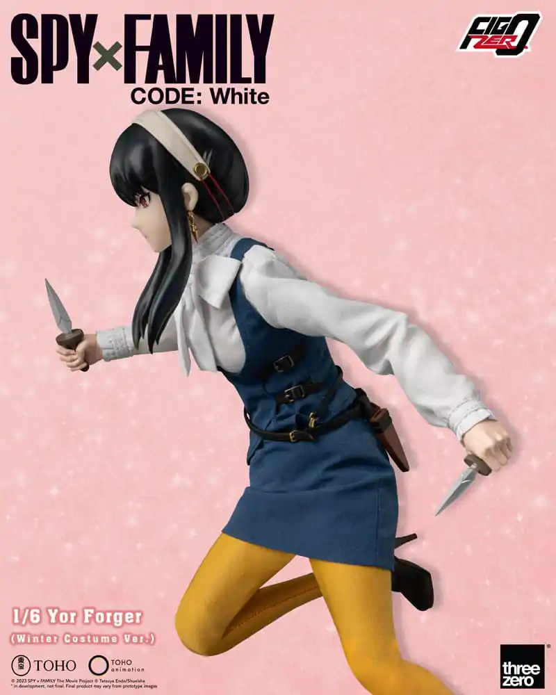 Spy x Family FigZero Action Figure 1/6 Yor Forger (Winter Costume Ver.) 28 cm product photo