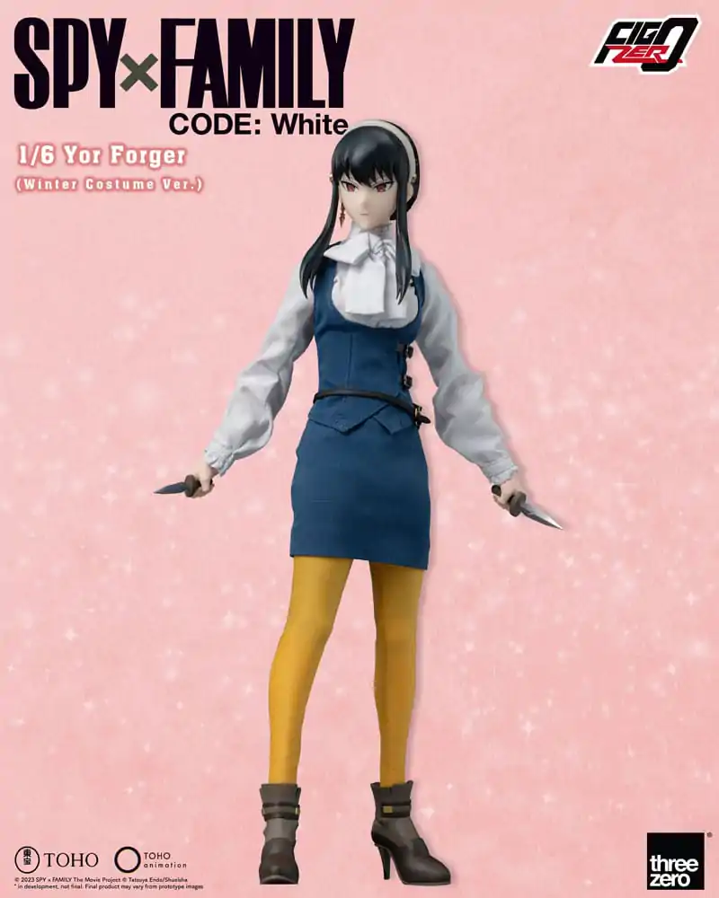 Spy x Family FigZero Action Figure 1/6 Yor Forger (Winter Costume Ver.) 28 cm product photo