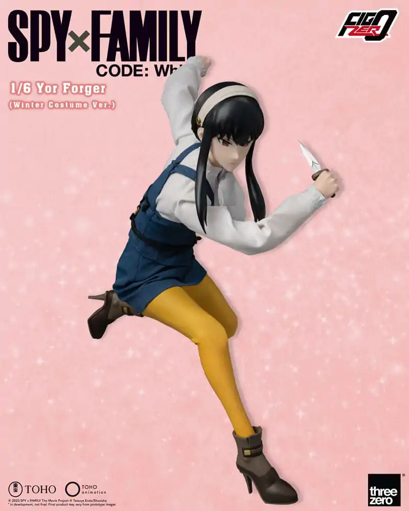 Spy x Family FigZero Action Figure 1/6 Yor Forger (Winter Costume Ver.) 28 cm product photo