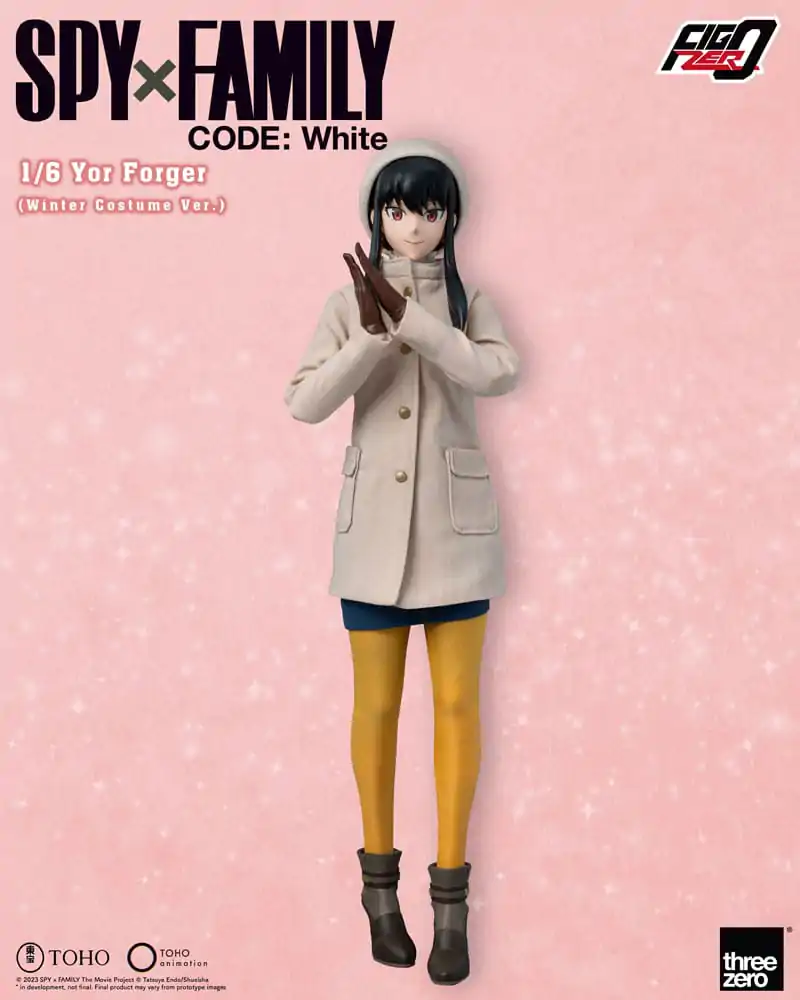 Spy x Family FigZero Action Figure 1/6 Yor Forger (Winter Costume Ver.) 28 cm product photo