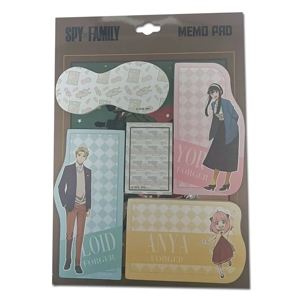 Spy x Family Memo Pad set Forger Family #B termékfotó