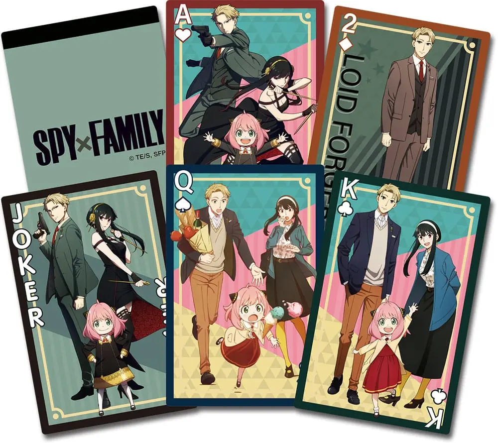 Spy x Family Playing Cards Forger Family product photo