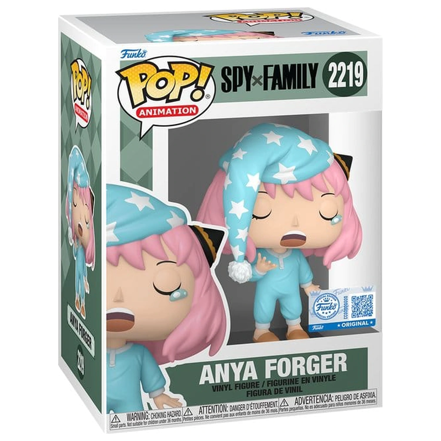 Spy x Family Funko POP! Animation Vinyl Figure Anya Forger (Pajamas) 9 cm product photo