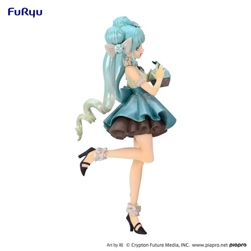 Hatsune Miku PVC Statue Hatsune Miku Chocolate Mint Pearl Color 17 cm termékfotó