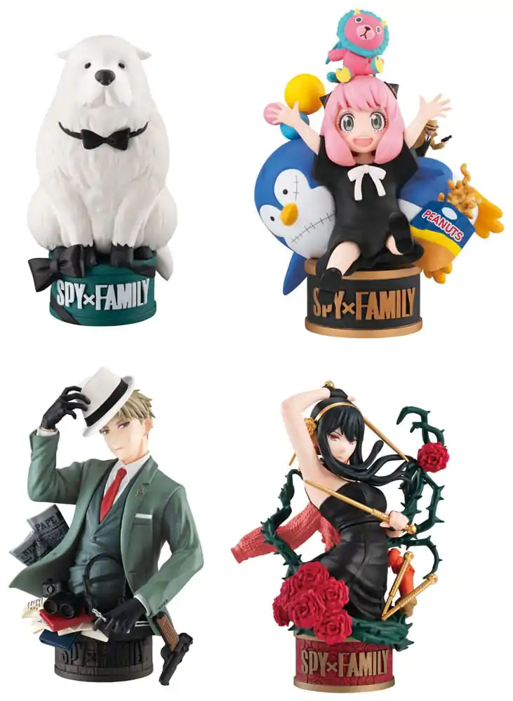 Spy x Family Pettitrama EX Series Trading Figure 4-Set 9 cm product photo