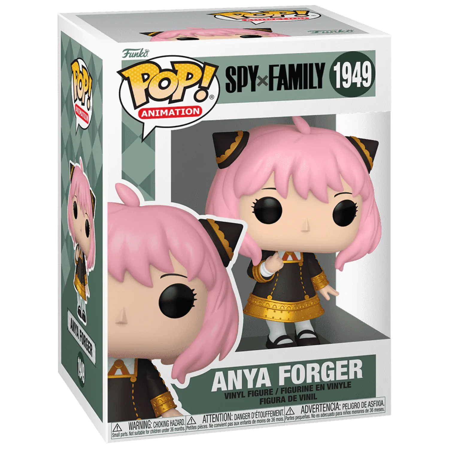 Spy x Family Pop! Animation Vinyl Figure Anya Forger 9 cm product photo