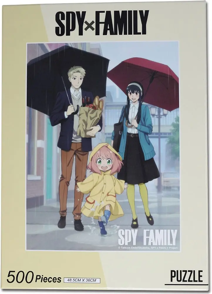 Spy x Family Puzzle Rainy Day (500 pieces) product photo