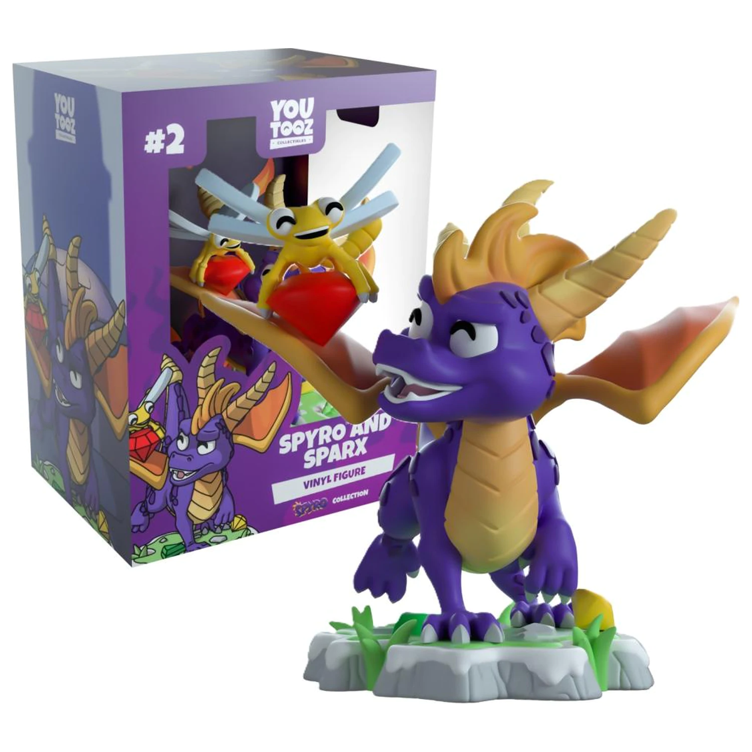 Spyro and Sparx Figure Youtooz 9cm product photo