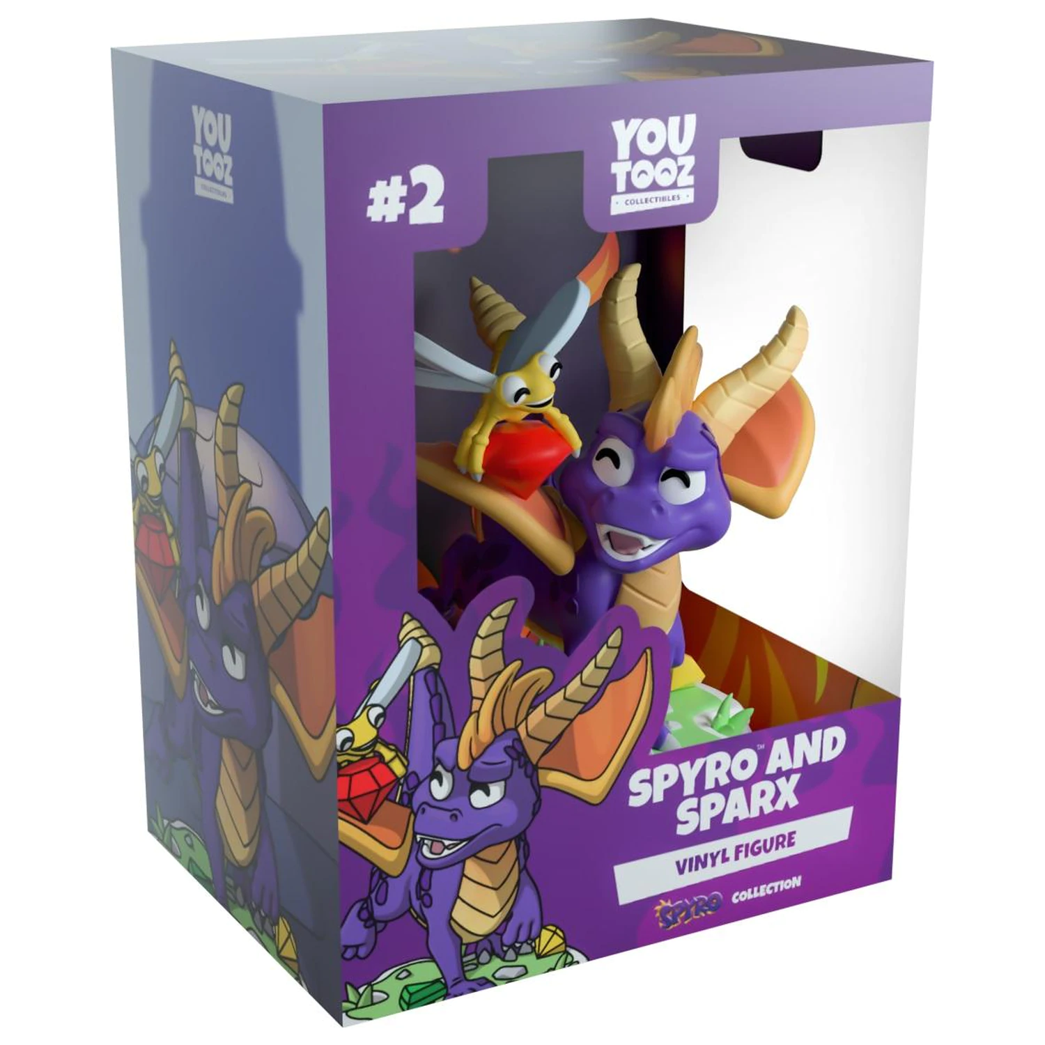 Spyro and Sparx Figure Youtooz 9cm product photo