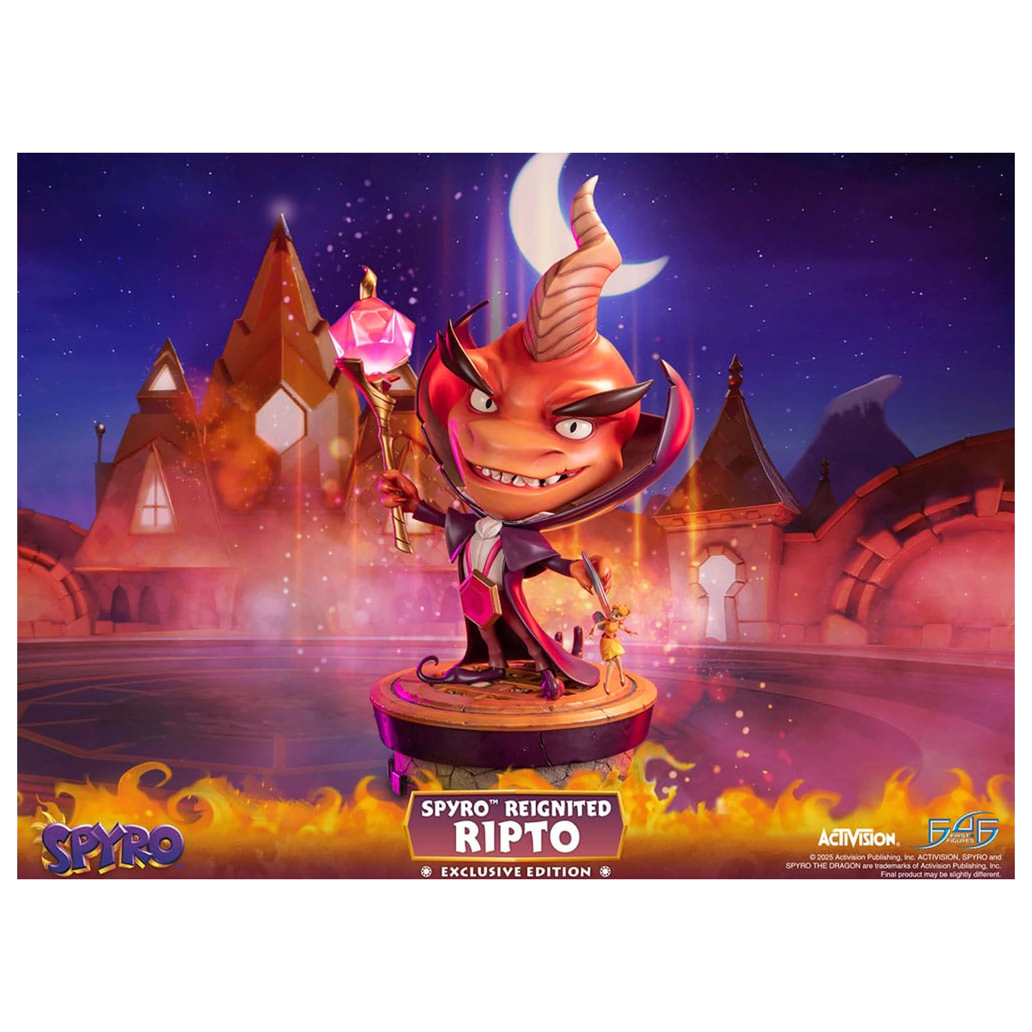 Spyro Reignited Statue Ripto Exclusive Edition 47 cm product photo