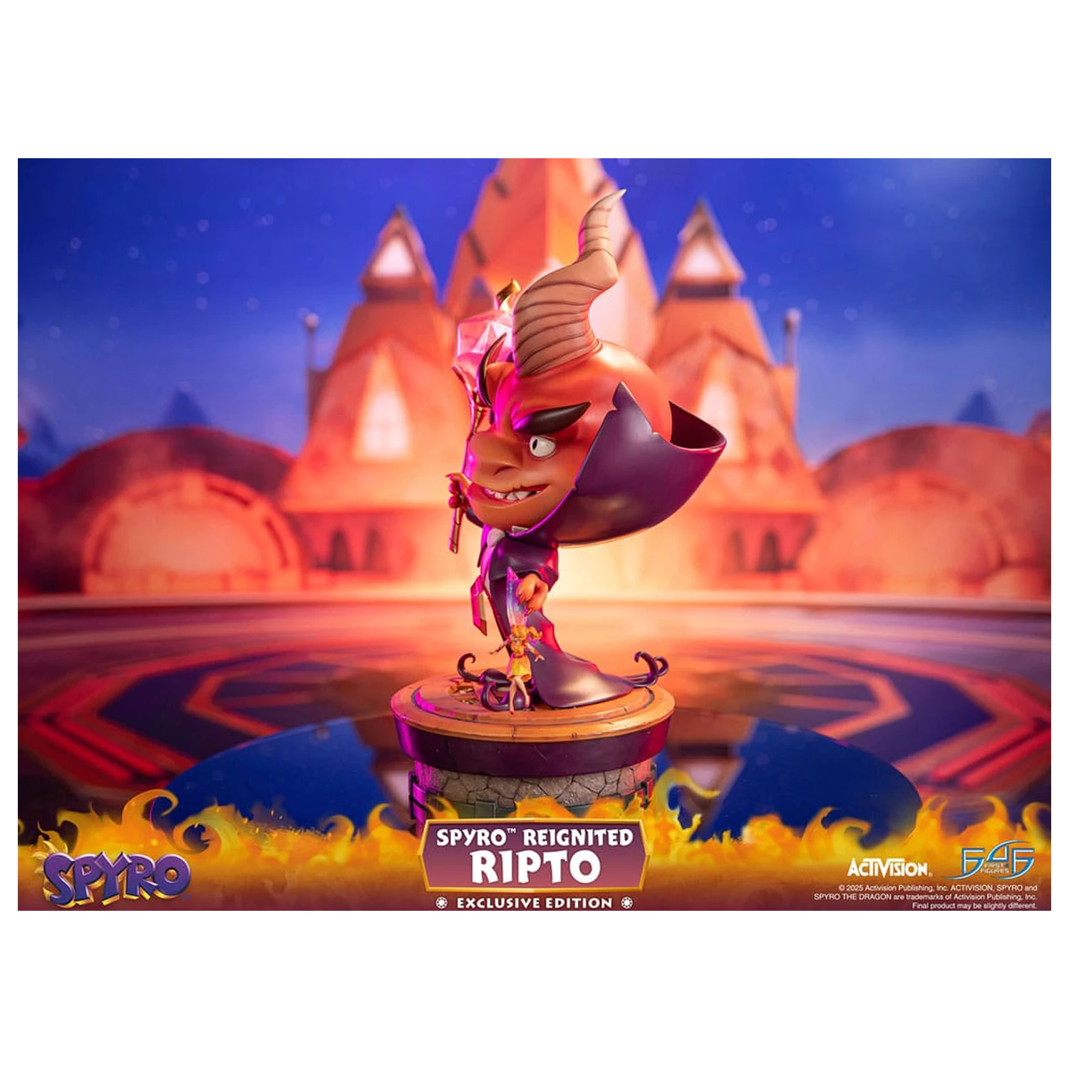 Spyro Reignited Statue Ripto Exclusive Edition 47 cm product photo