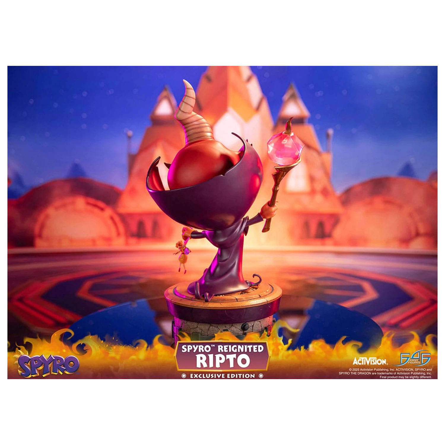 Spyro Reignited Statue Ripto Exclusive Edition 47 cm product photo