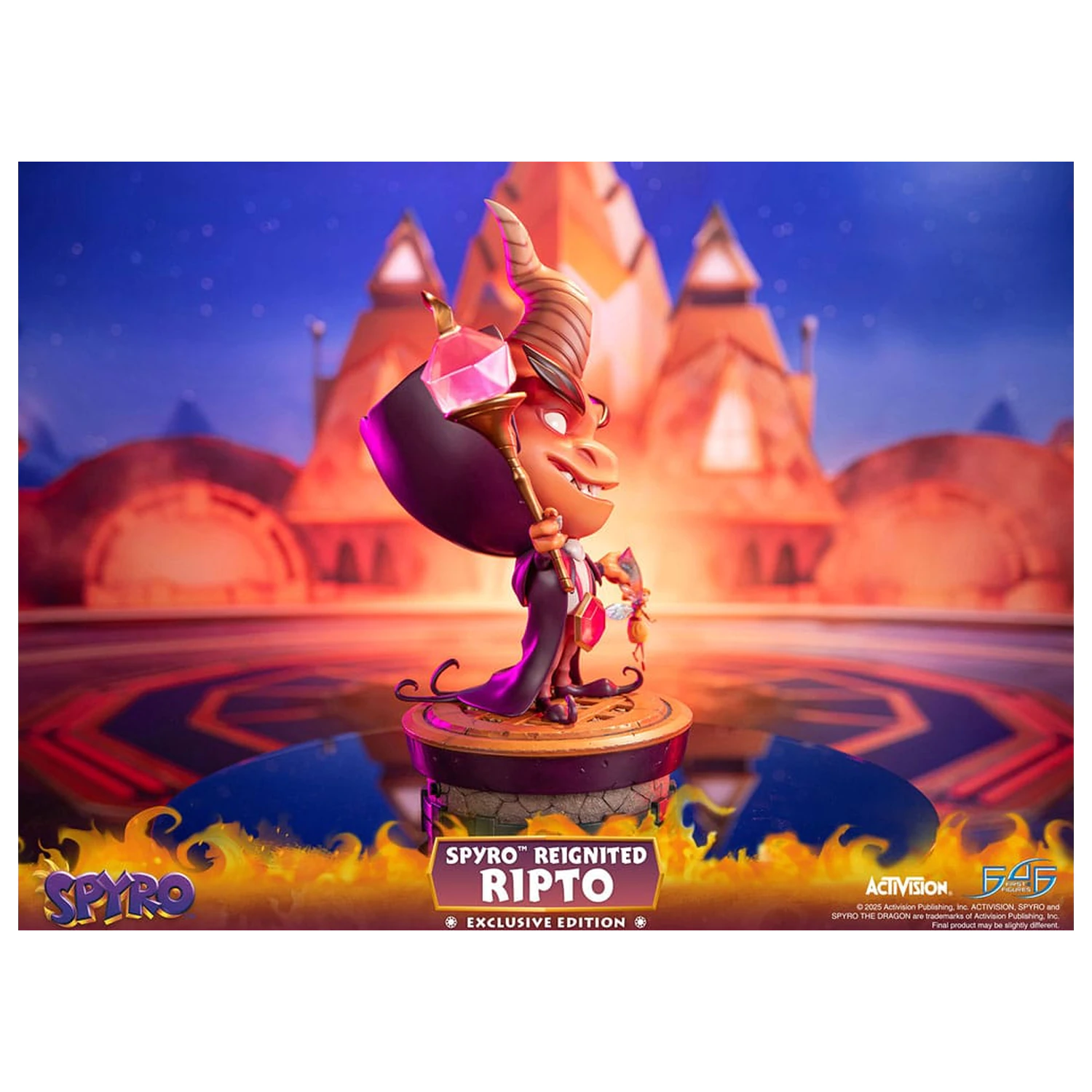 Spyro Reignited Statue Ripto Exclusive Edition 47 cm product photo